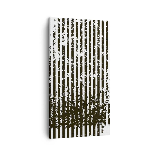 Obraz na plátně - Rytmus a šum - 45x80 cm