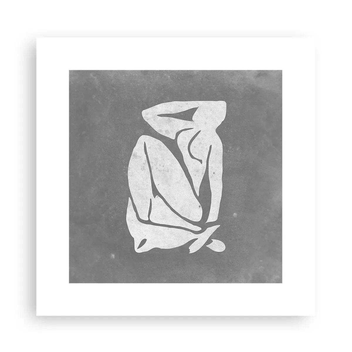 Plakát - V zádumčivosti - 30x30 cm