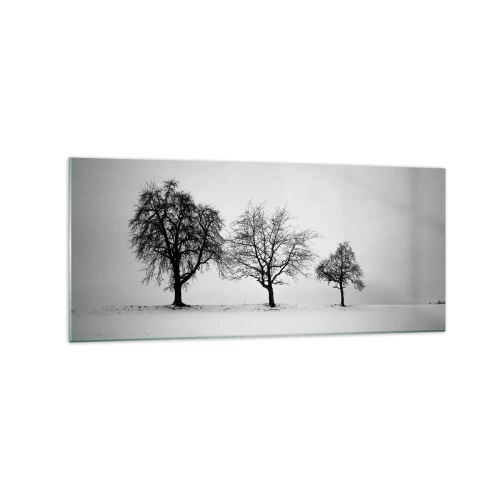 Obraz na skle - O čem sní? - 120x50 cm