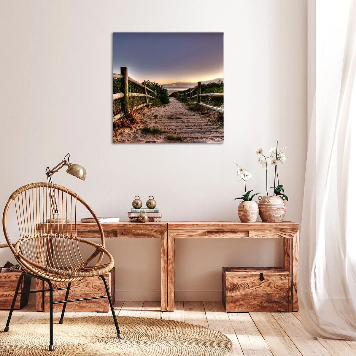 Obraz na plátně - Už je vidět cíl - 40x40 cm