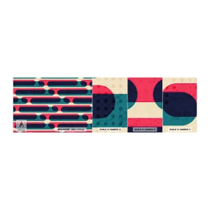 Fototapeta Vzorek Standard Eco - Dovnitř a dopředu - Abstrakce, Kus, Moderní umění - 100x30 cm