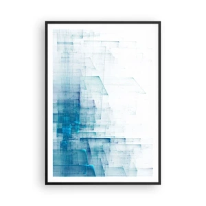 Plakát v černém rámu - Jak se stal prostor - 70x100 cm