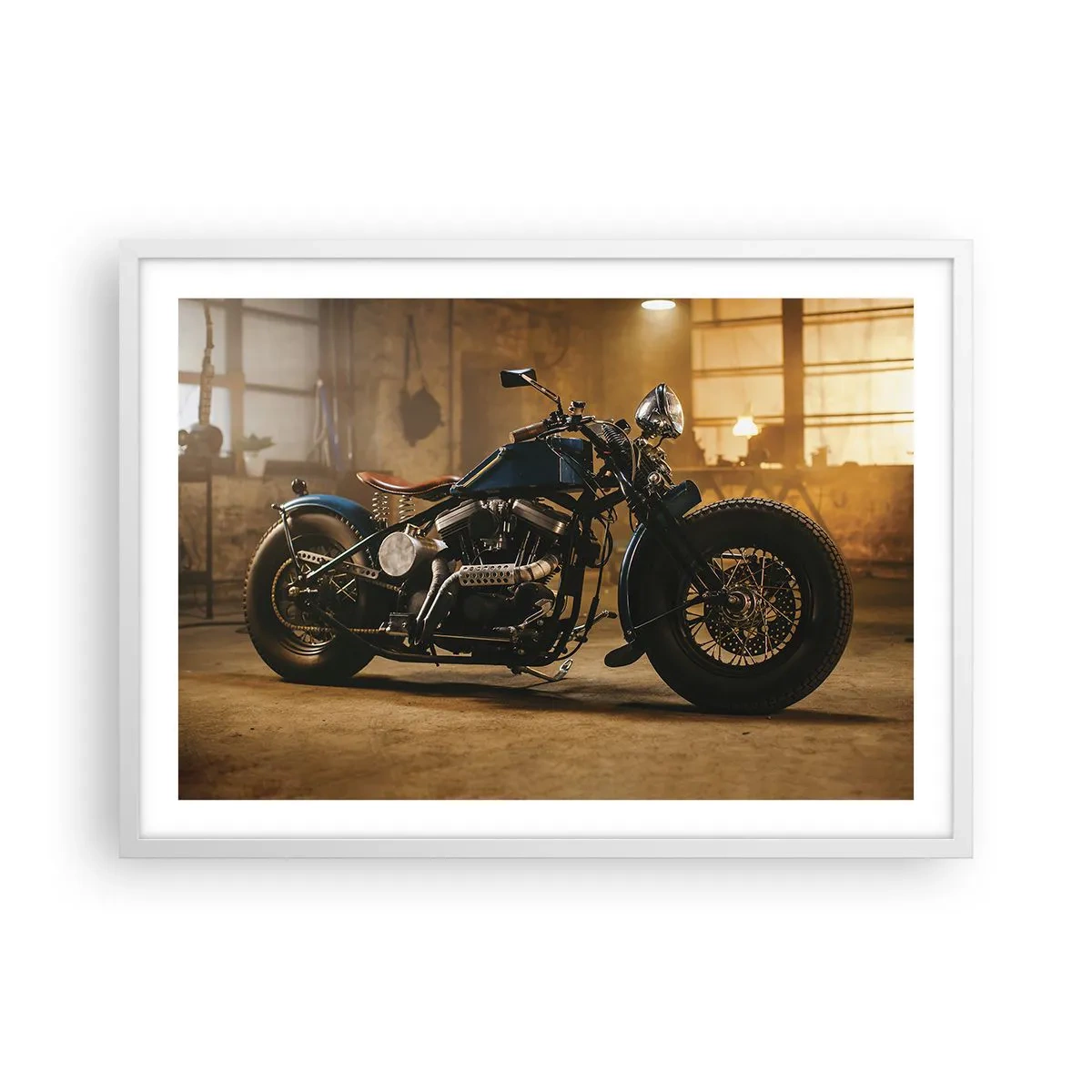 Plakát v bílém rámu - Mohu všechno - 70x50 cm