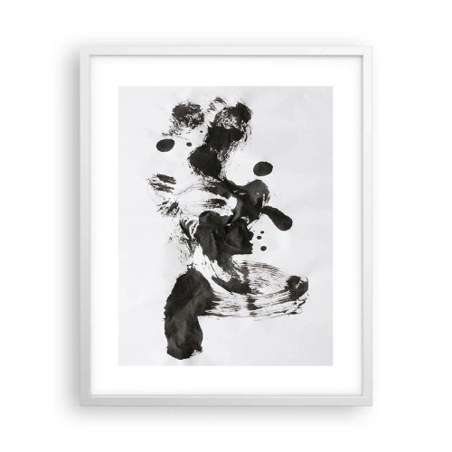 Plakát v bílém rámu - Metoda v šílenství? - 40x50 cm
