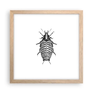 Plakát v rámu světlý dub - Vzorový exemplář! - 30x30 cm