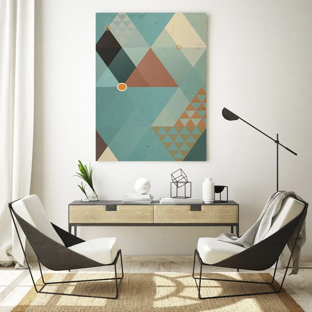 Obraz na skle - Jednota mnohosti, mnohost jednoty - 50x70 cm