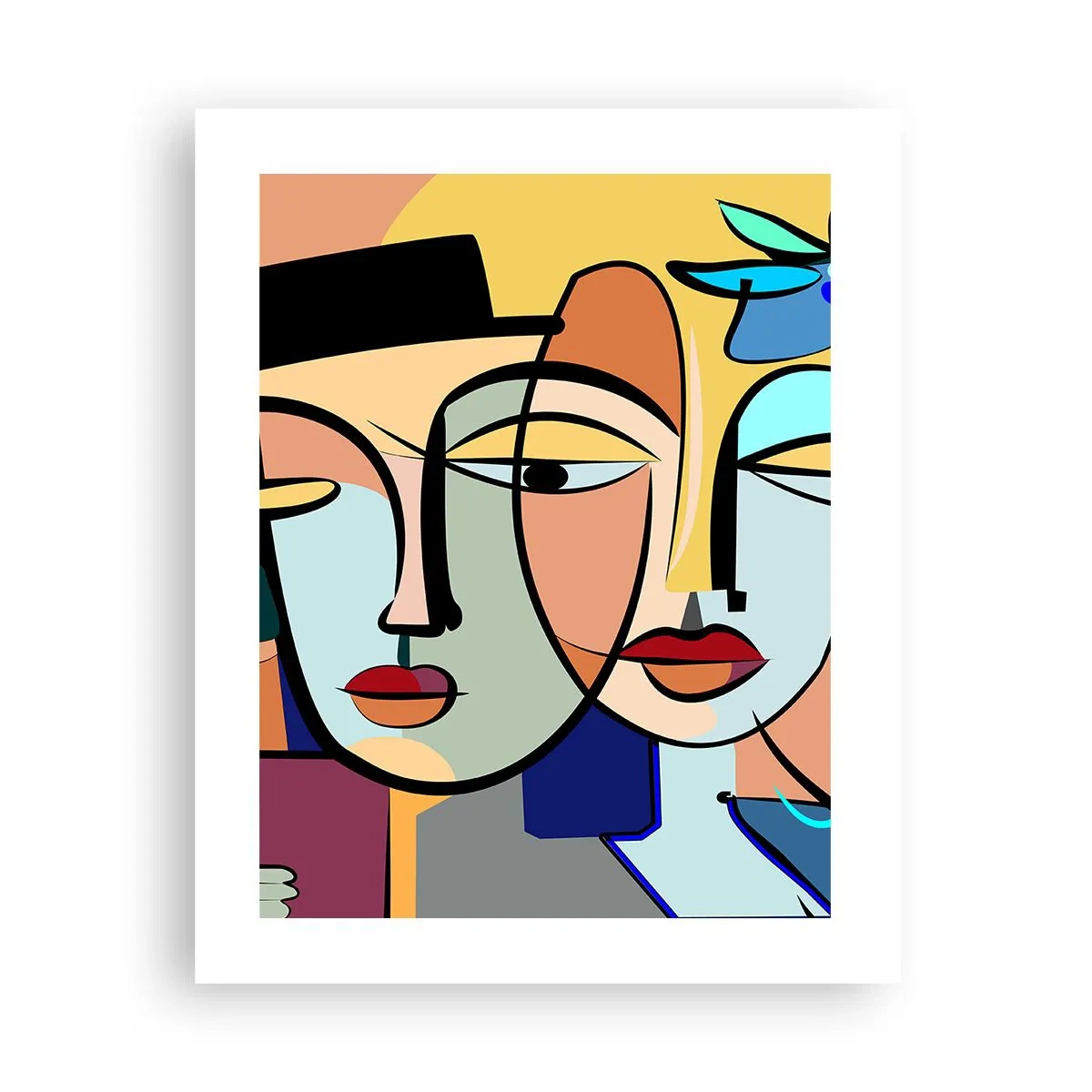 Plakát - Picassovo randez vous - 40x50 cm