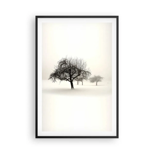 Plakát v černém rámu - Zimní sen - 61x91 cm