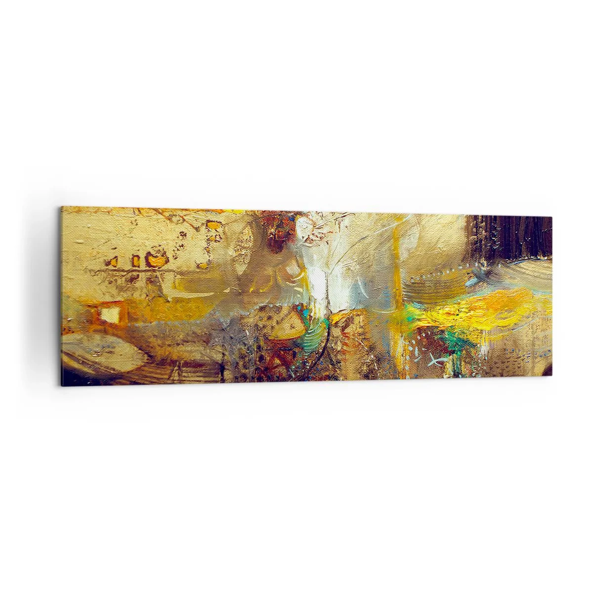 Obraz na plátně - Zima, tepleji, horko - 160x50 cm