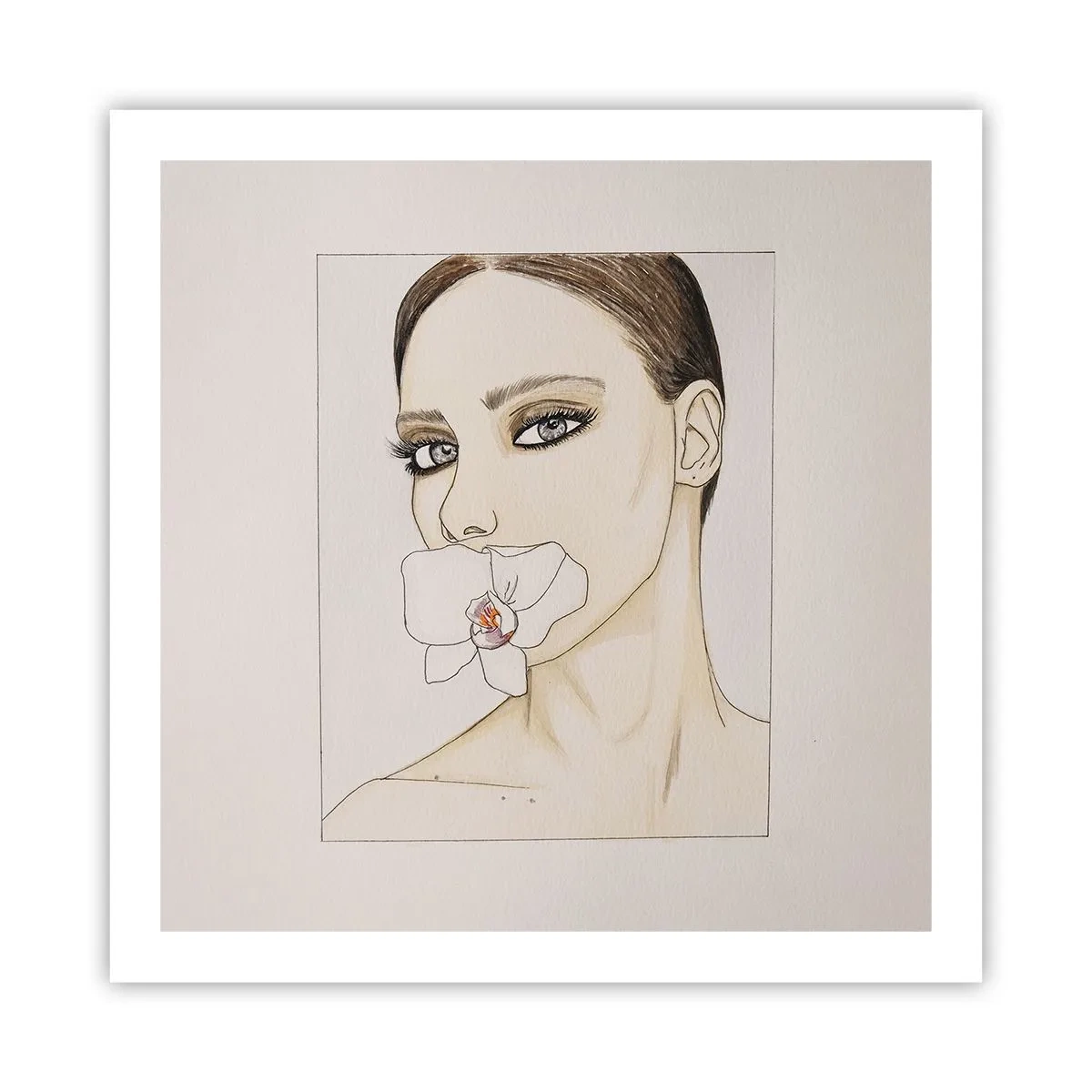 Plakát - Symbol elegance a krásy - 60x60 cm