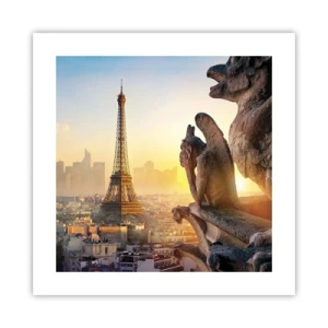 Plakát - Hodně se změnilo… - 40x40 cm