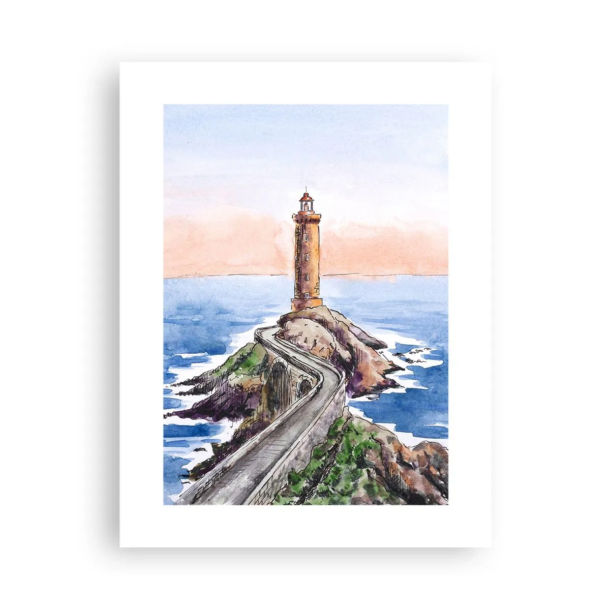 Plakát - Tváří v tvář moři - 30x40 cm