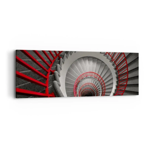 Obraz na plátně - Architektonické hry - 90x30 cm