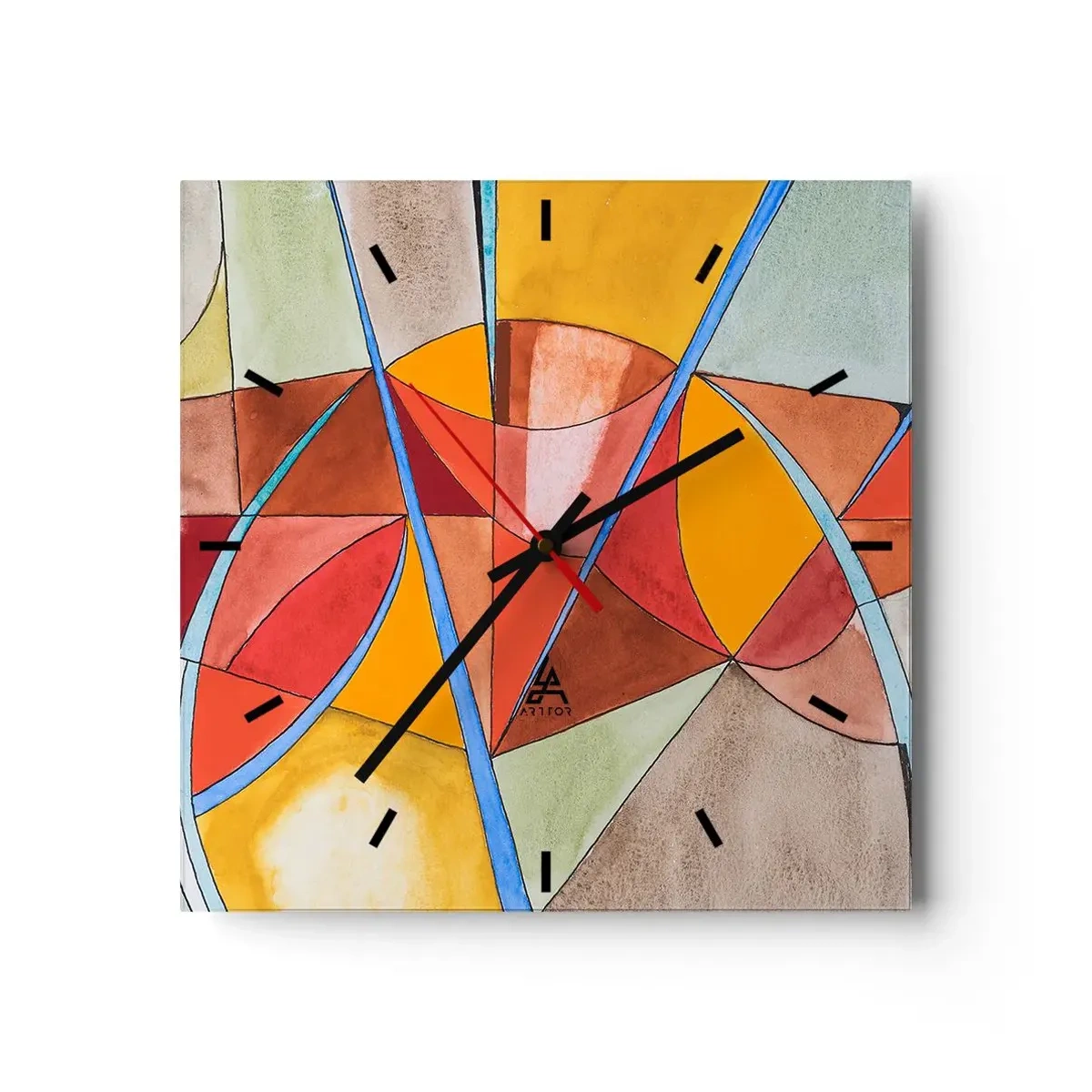 Nástěnné hodiny - Kolotoč, kolotoč snů - 30x30 cm