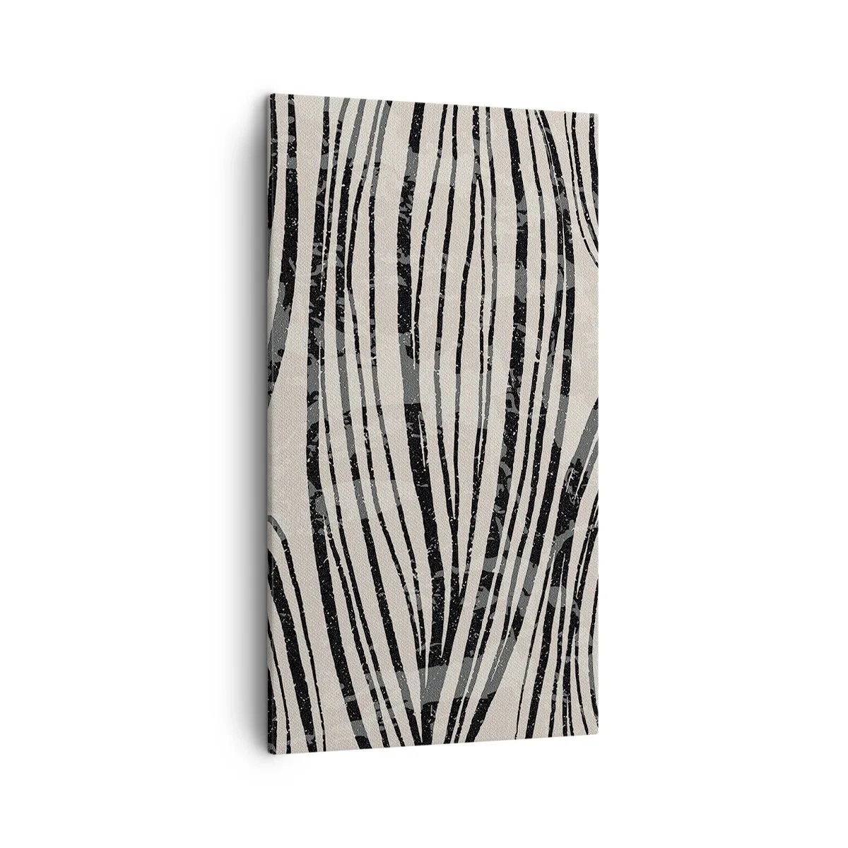 Obraz na plátně - Močál s liniemi - 45x80 cm