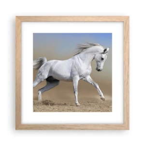 Plakát v rámu světlý dub - Nejkrásnější arabská pohádka - 30x30 cm