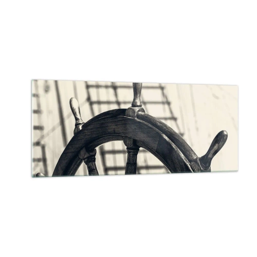 Obraz na skle - Mořské příběhy - 100x40 cm