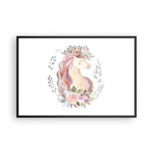 Plakát v černém rámu - Pozvánka do říše pohádek - 91x61 cm