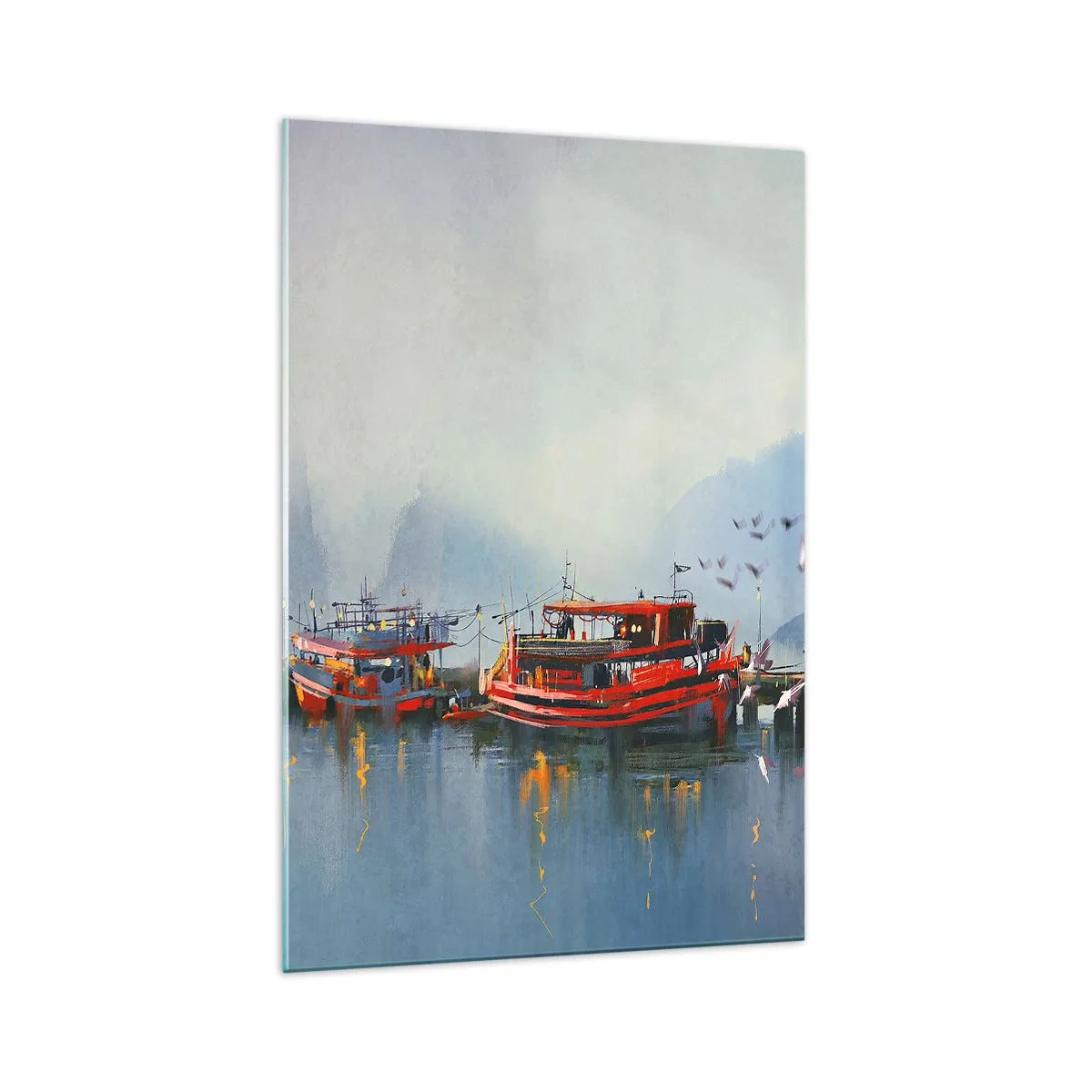 Obraz na skle - Na konci světa - 70x100 cm