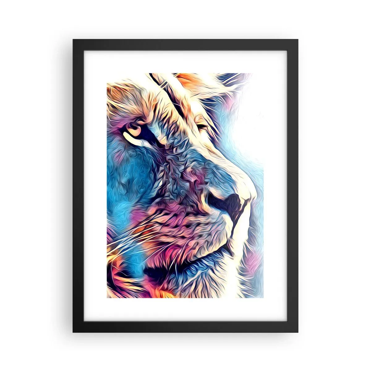 Plakát v černém rámu - Moudrost přírody - 30x40 cm