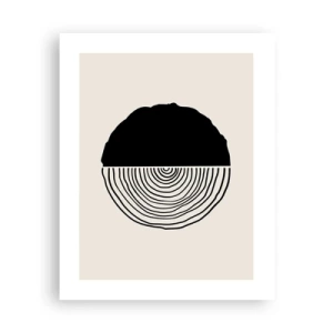 Plakát - Půl na půl - 40x50 cm