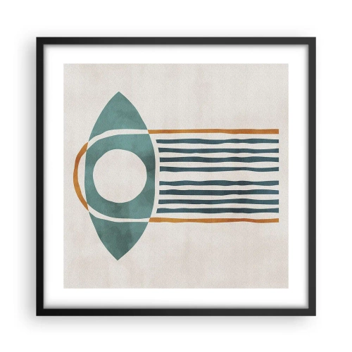 Plakát v černém rámu - Znaky a rituály - 50x50 cm