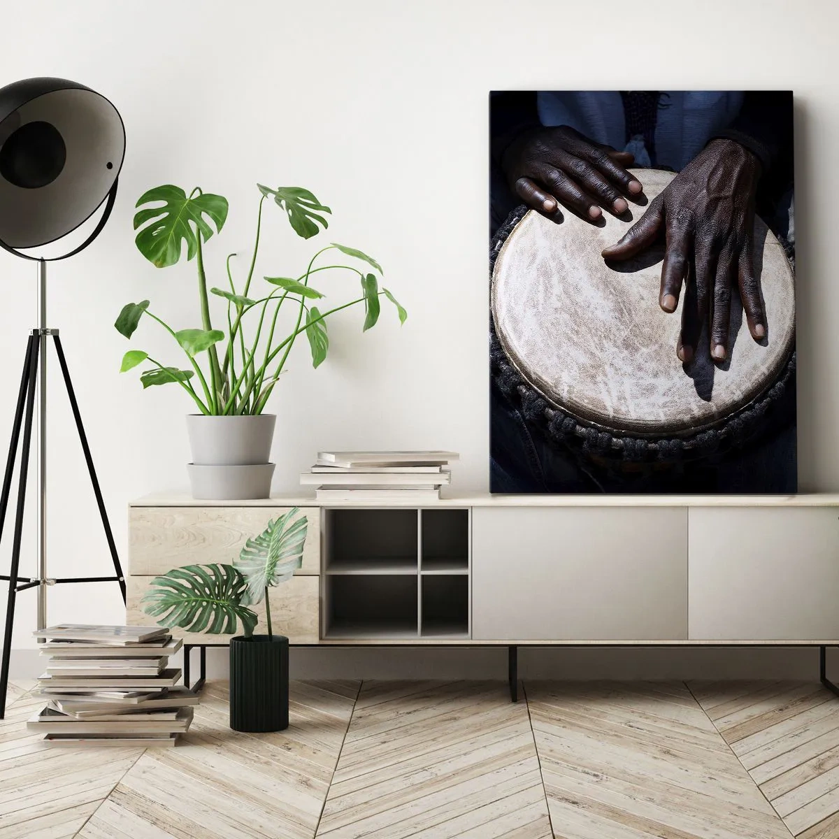 Obraz na plátně - Žijte ve svém rytmu - 50x70 cm