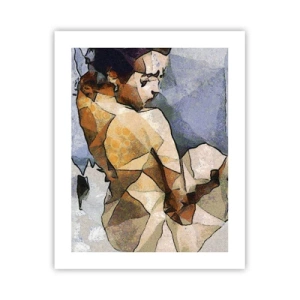 Plakát - V duchu kubismu - 40x50 cm