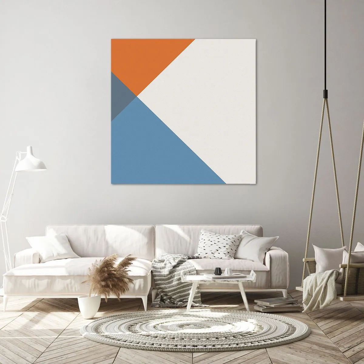 Obraz na plátně - Pod úhlem… - 70x70 cm