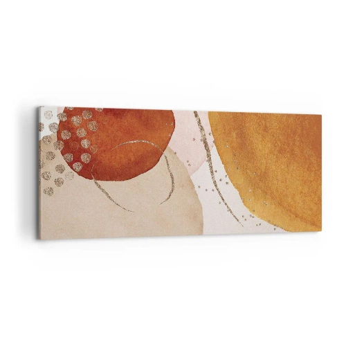 Obraz na plátně - Zaoblení a pohyb - 100x40 cm