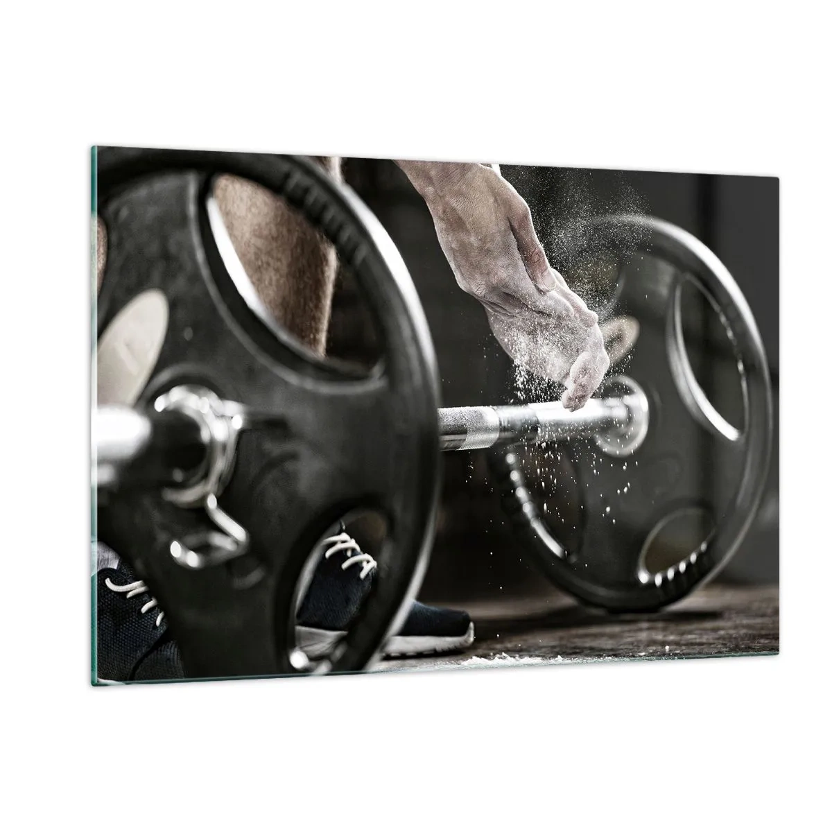 Obraz na skle - Výzva přijatá! - 120x80 cm