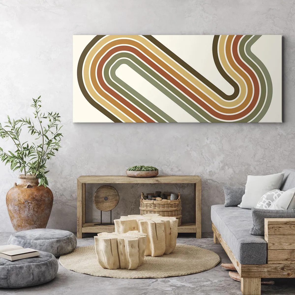 Obraz na plátně - Kličkování do cíle - 90x30 cm