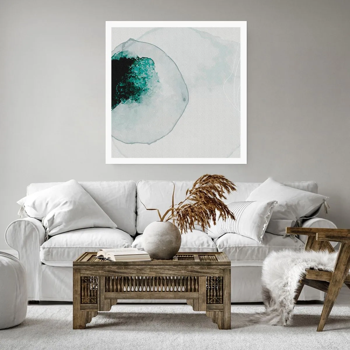 Plakát - V kapce vody - 60x60 cm