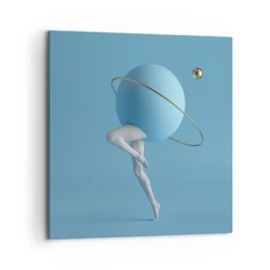 Obraz na plátně - Šílenství planet - 60x60 cm