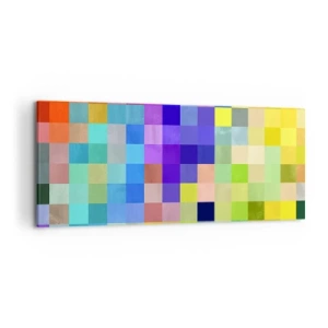 Obraz na plátně - Každý jiný, všechny rovné - 120x50 cm