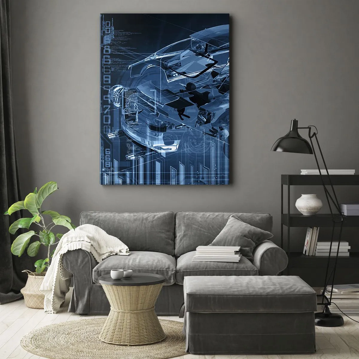 Obraz na plátně - Inženýrská anatomie - 70x100 cm