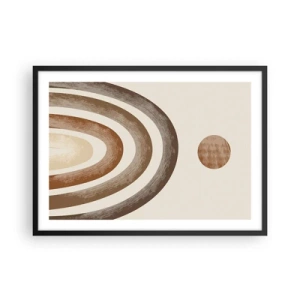 Plakát v černém rámu - V předaleké galaxii - 70x50 cm