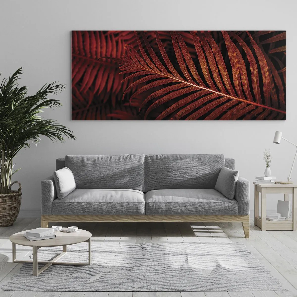 Obraz na skle - Žár života - 120x50 cm