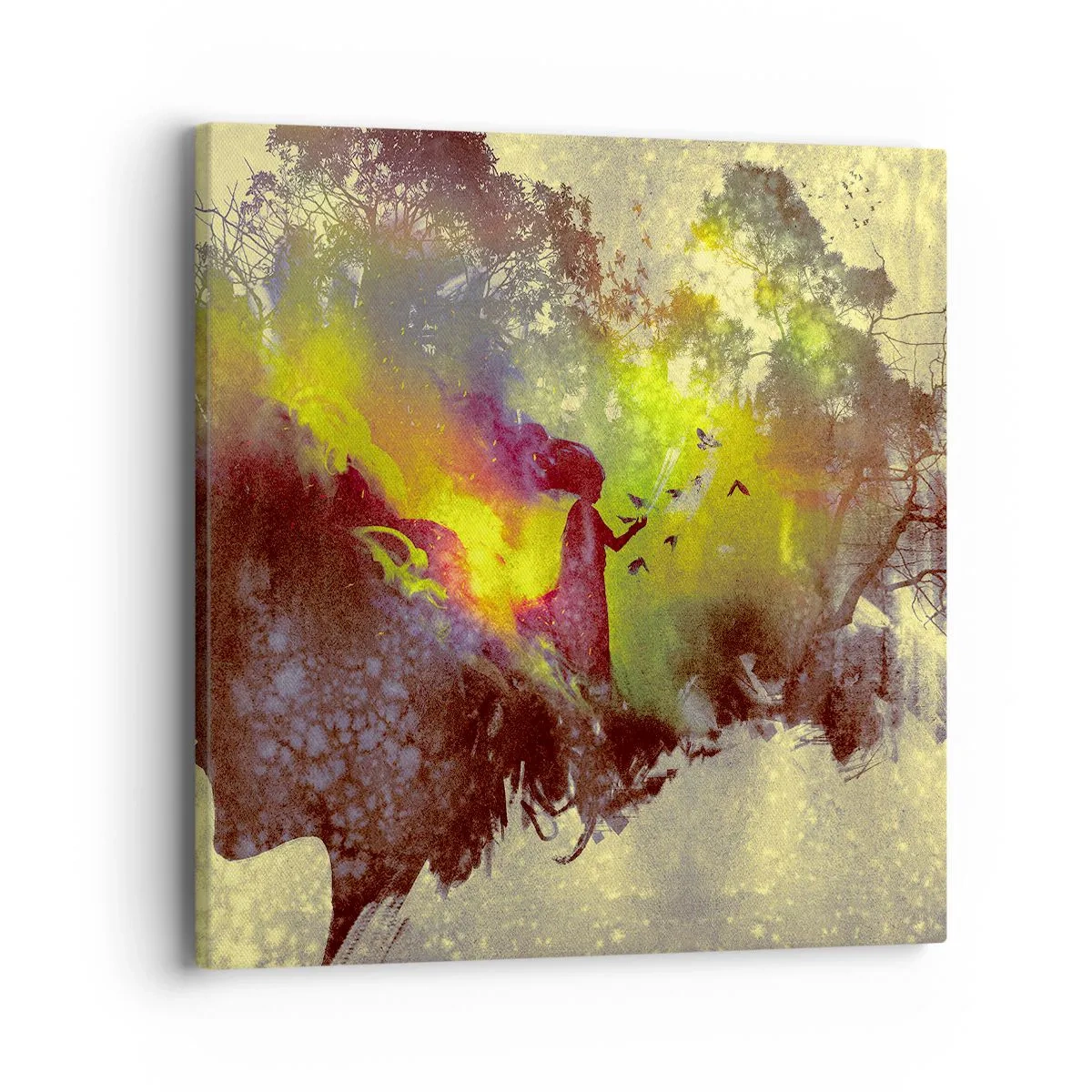 Obraz na plátně - Matka příroda - 40x40 cm