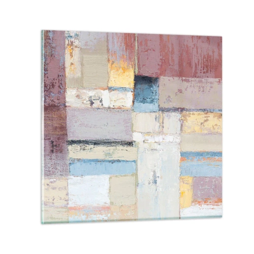 Obraz na skle - Klid geometrie - 60x60 cm