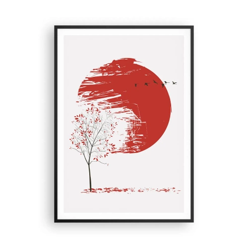 Plakát v černém rámu - Znáte tuto zemi? - 70x100 cm