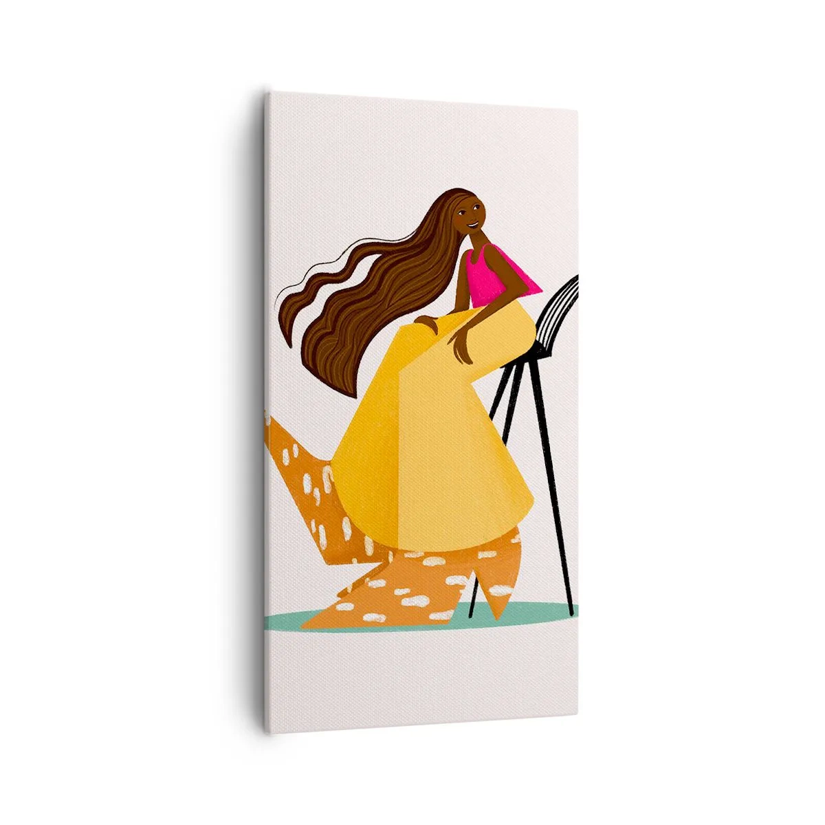 Obraz na plátně - Móda je také zábava - 55x100 cm