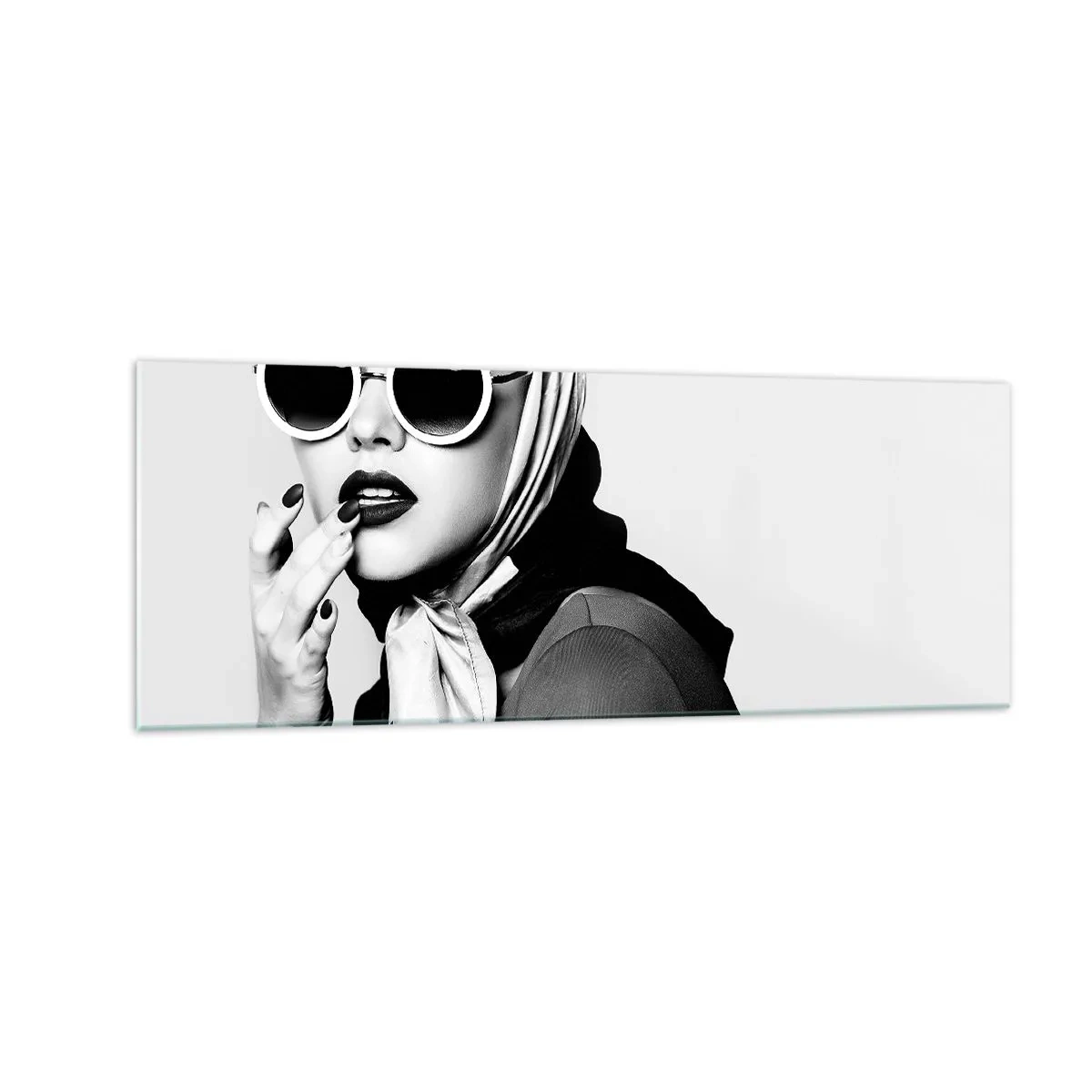 Obraz na skle - Pozdravy z 60. let - 140x50 cm