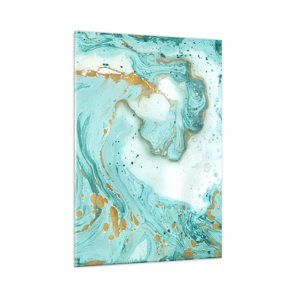 Obraz na skle - Pod velkou vlnou z epochy Edo - 50x70 cm