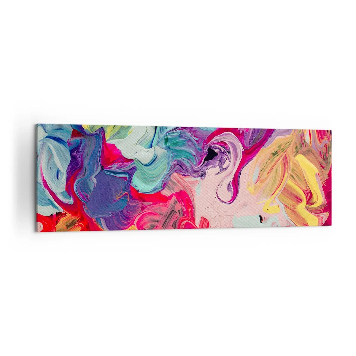 Obraz na plátně - Zrození barev - 160x50 cm