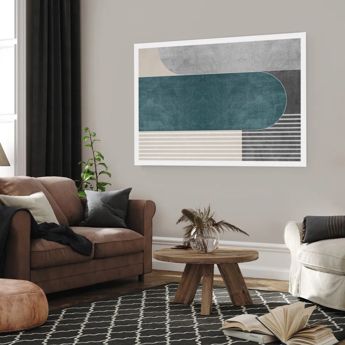 Plakát - Kompozice na úrovni - 91x61 cm