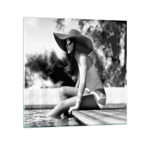 Obraz na skle - Letní sen - 40x40 cm