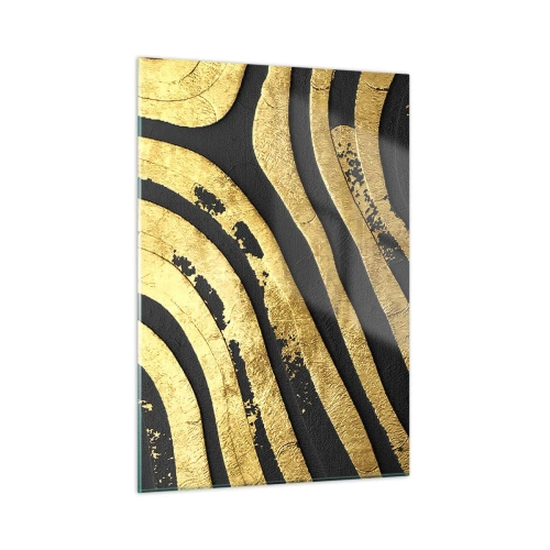Obraz na skle - Vše plyne - 50x70 cm