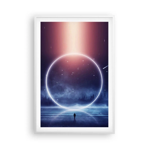 Plakát v bílém rámu - Už jsou tady… - 61x91 cm