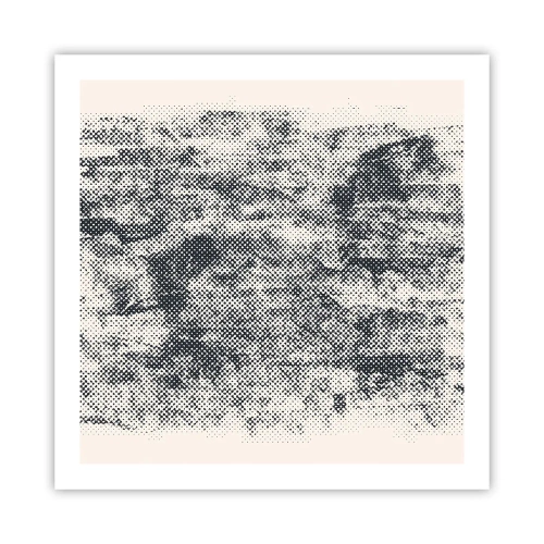 Plakát - Mlžná kompozice - 60x60 cm